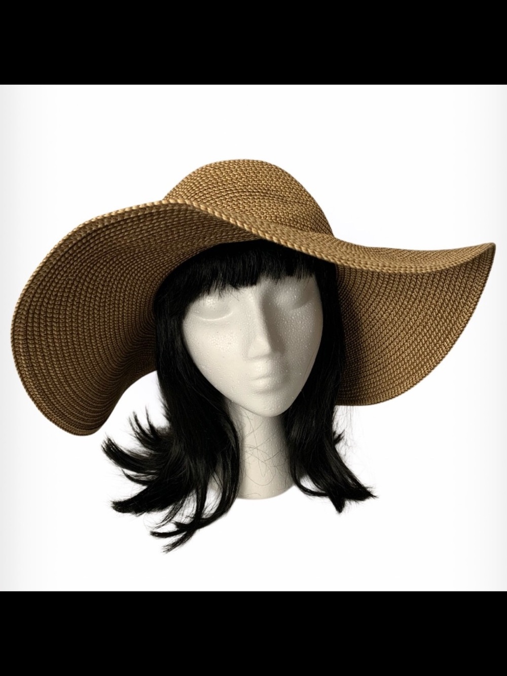 BP 100% Paper Woven Floppy Wide Brim Hat